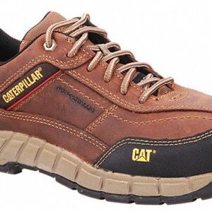 Caterpillar Brown Leather Work Shoes